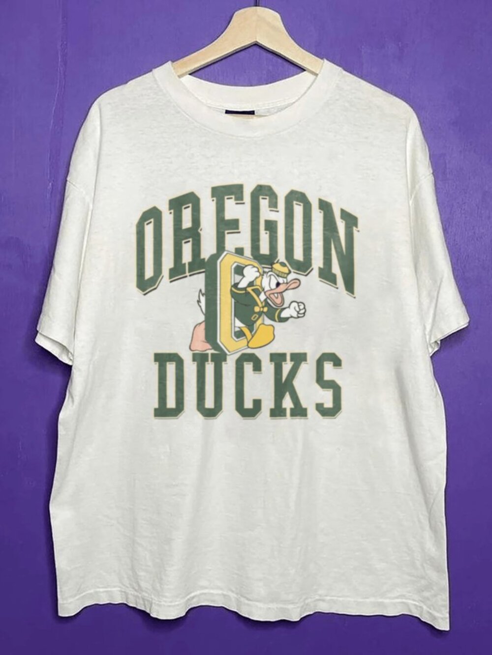 Vintage NCAA Oregon Ducks Football NCAA Logo Shirt, University of Oregon Shirt
